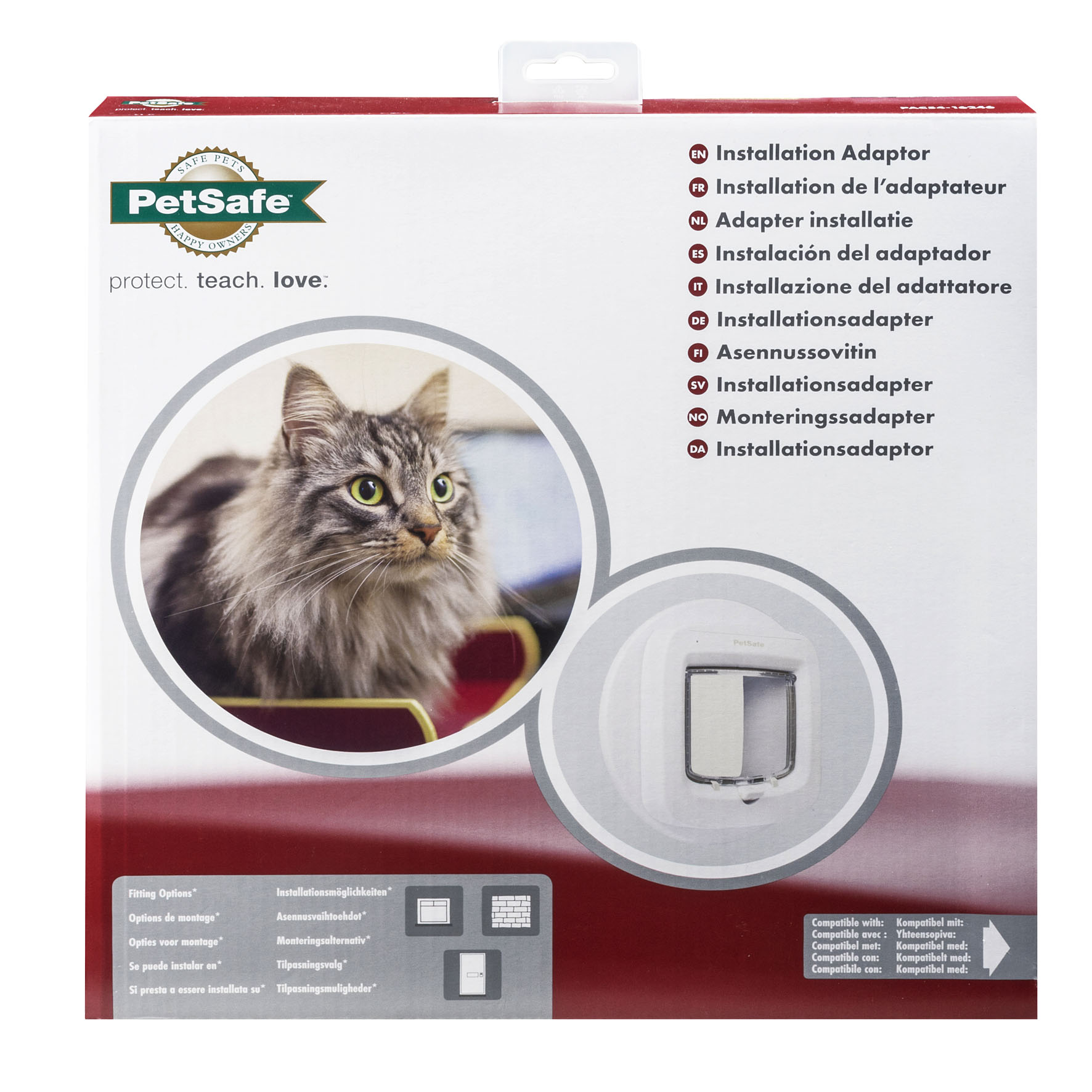 Adattatore di installazione Pet Safe weiss
