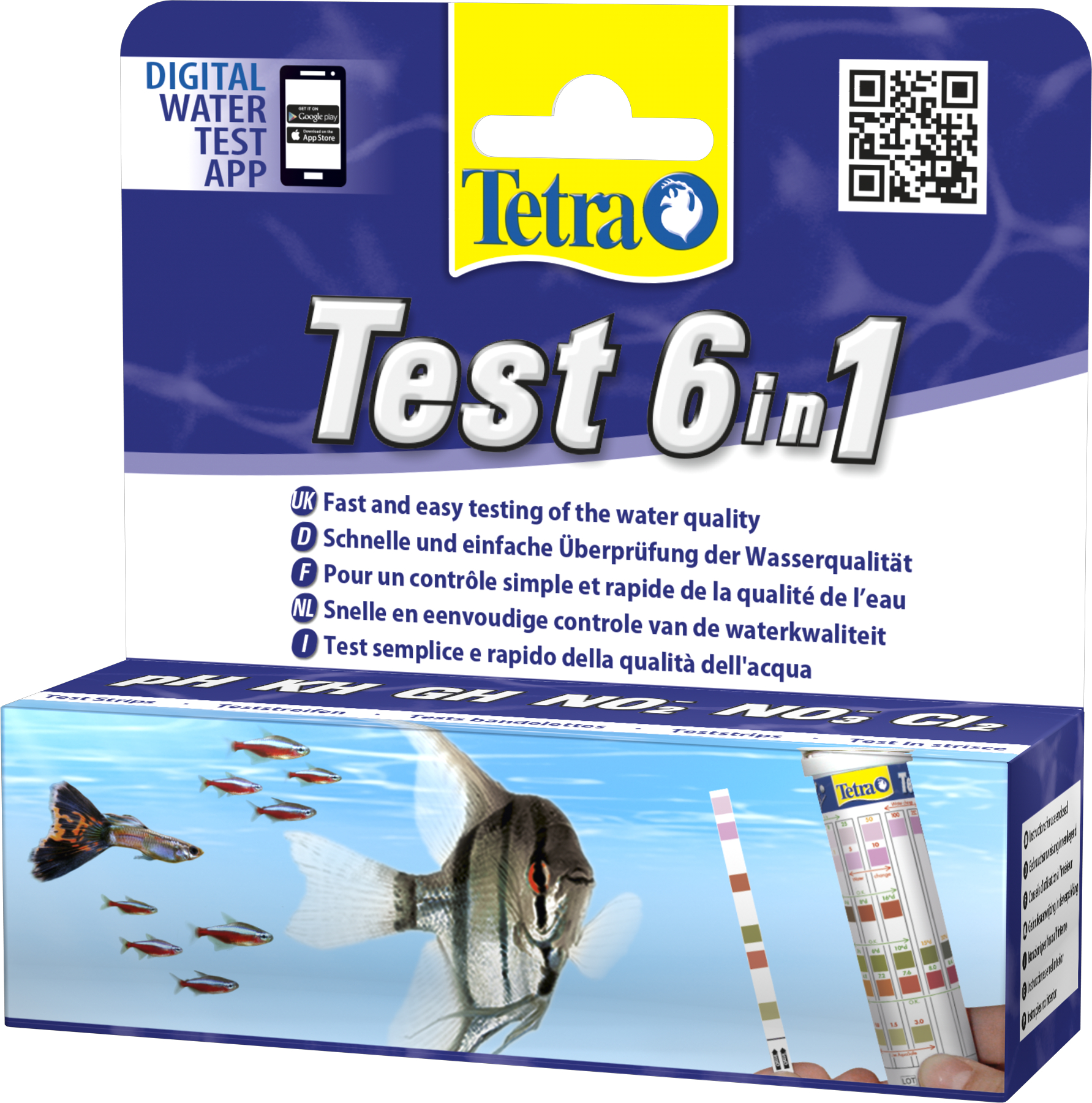 Tetra Test 6in1, 25 Stk.