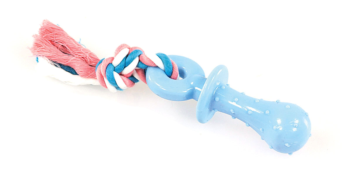 swisspet Puppy-Play Nuggi, hellblau