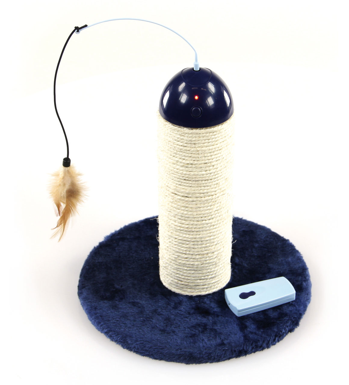 swisspet Minikratzsäule mit Federwedel