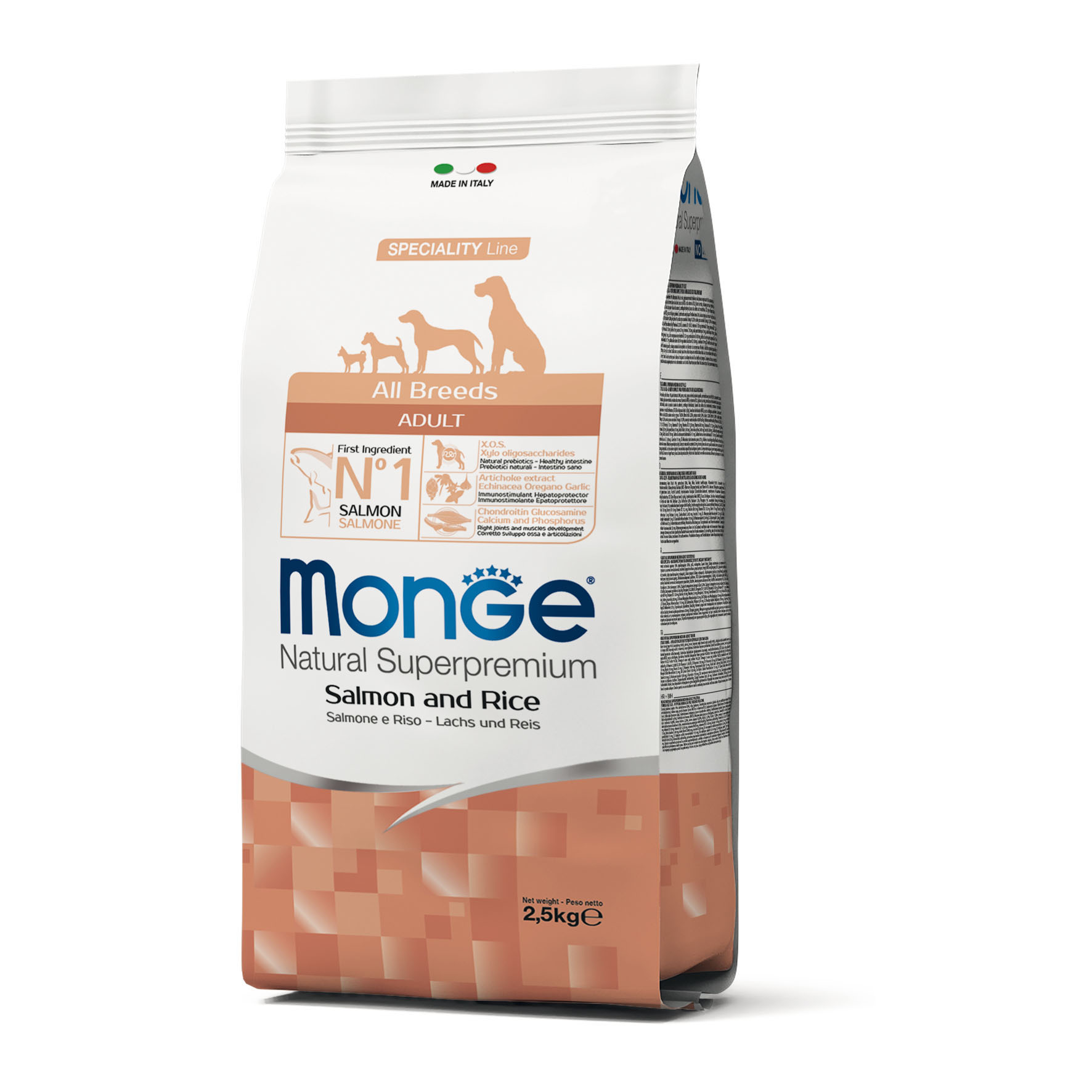 Monge Speciality Line All Breeds – Lachs, 2.5kgs