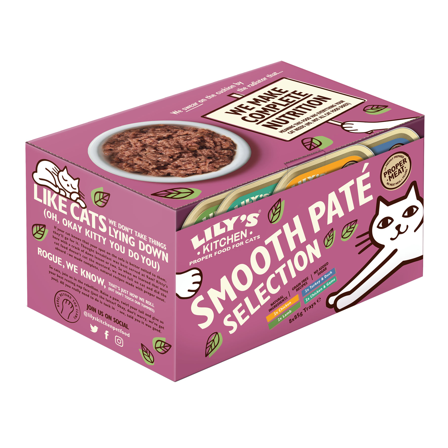 Lily's Kitchen Cat Fleisch, 8x85g