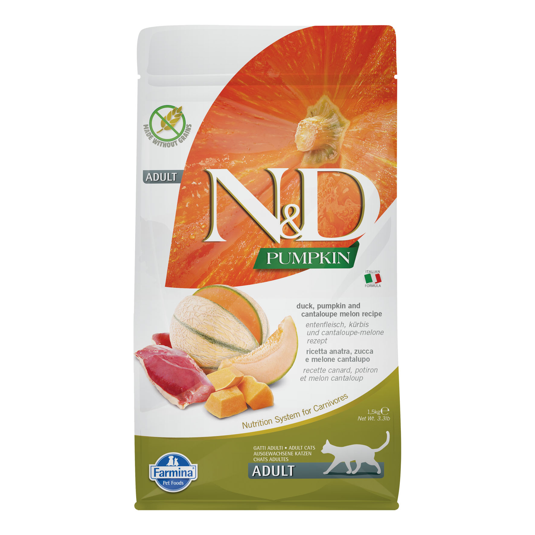 Farmina Cat Pumpkin Adult Ente, 1.5kg