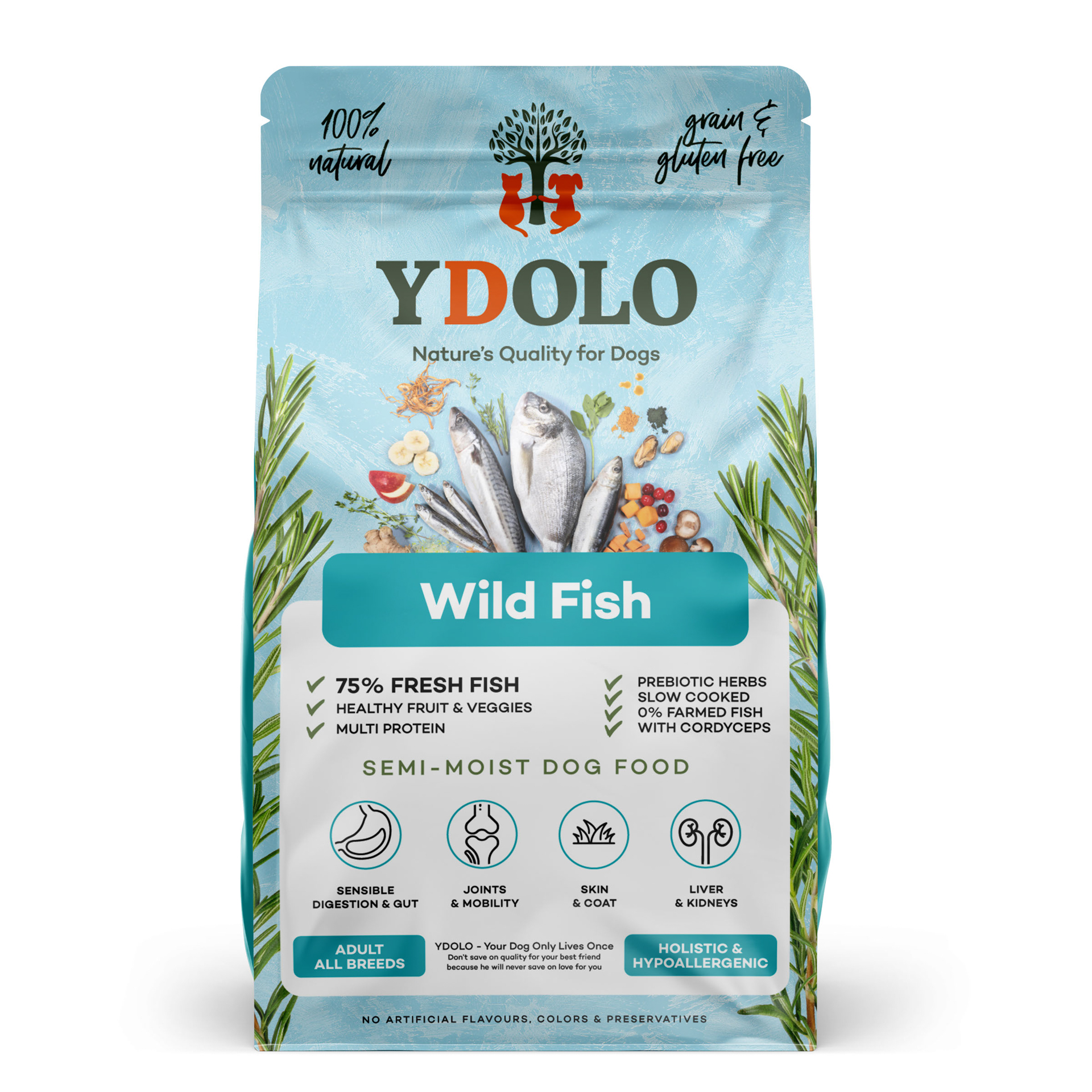 YDOLO Healthy & Fresh Wild Fisch 10kg