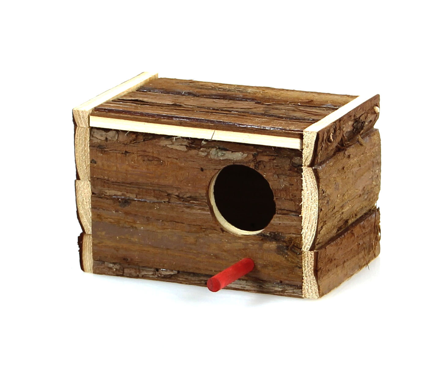 swisspet Cassetta per nidi in legno naturale