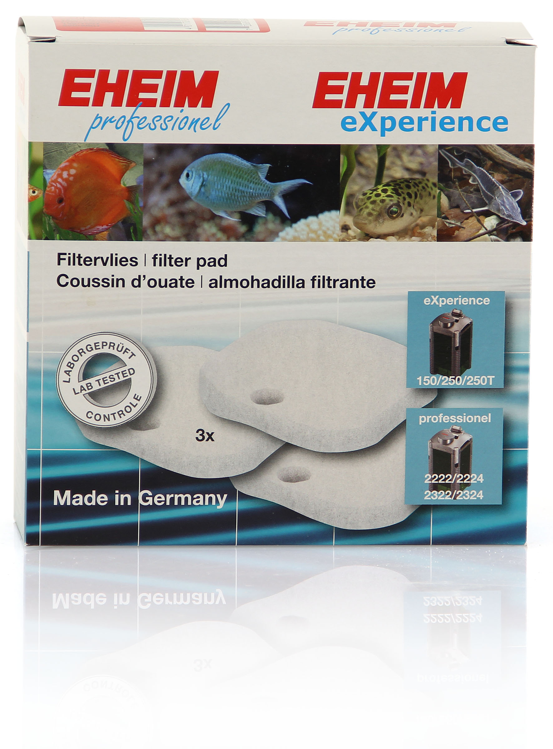 Coussin filtrant pour eXperience 350, 3pcs