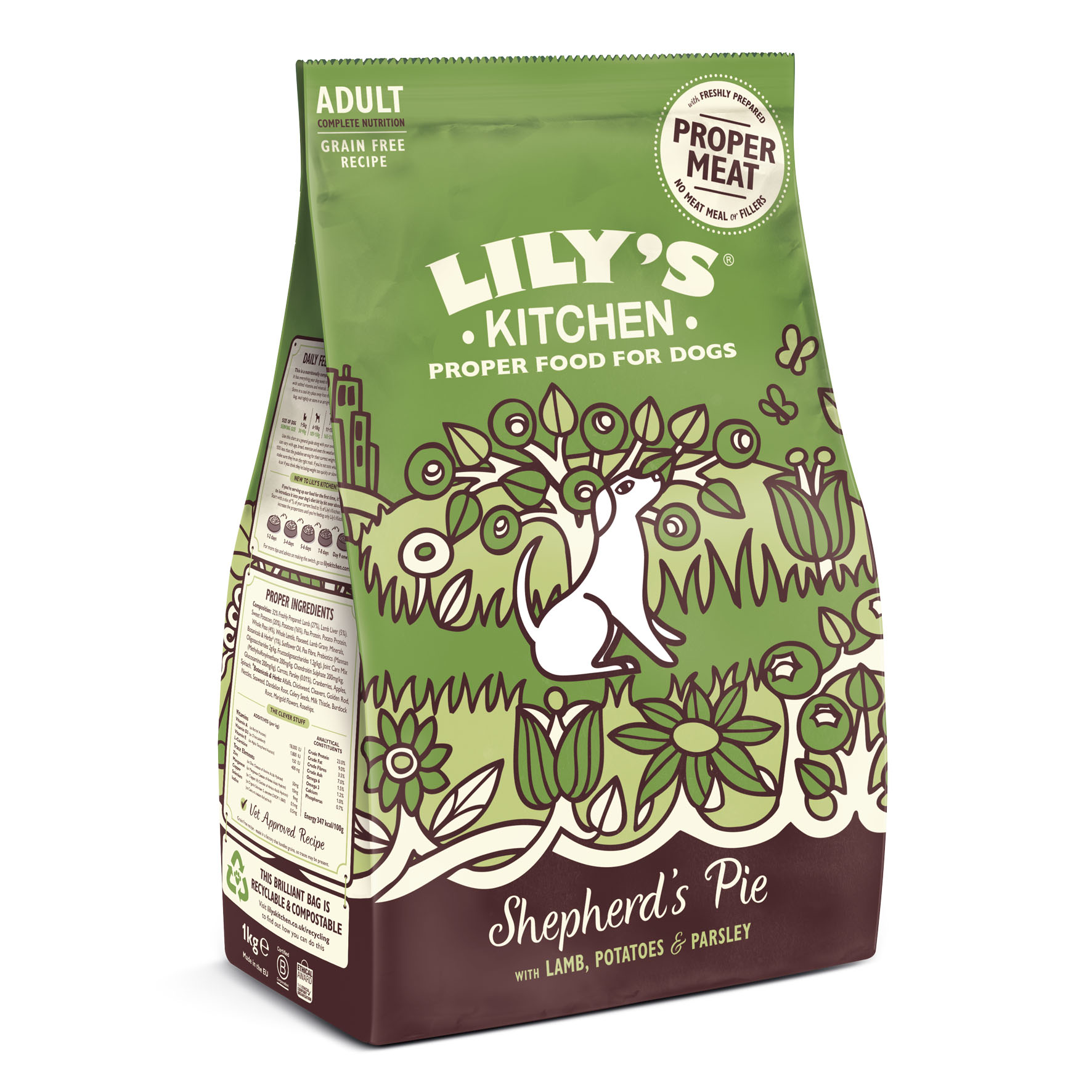 Lily's Kitchen Dog Adult Lamm, 7kg