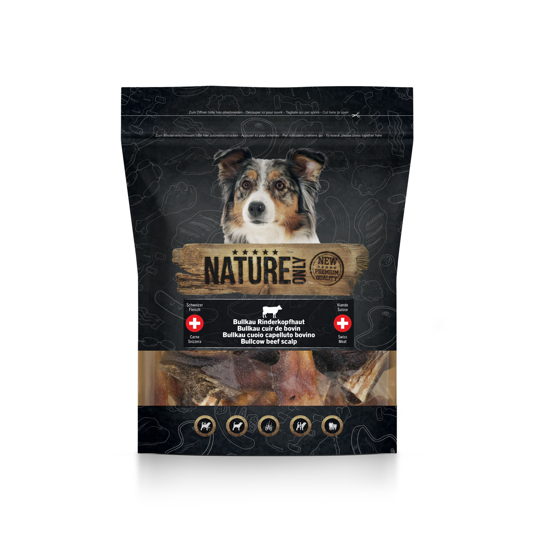 Nature Only Bullkau cuir de bovin – viande suisse