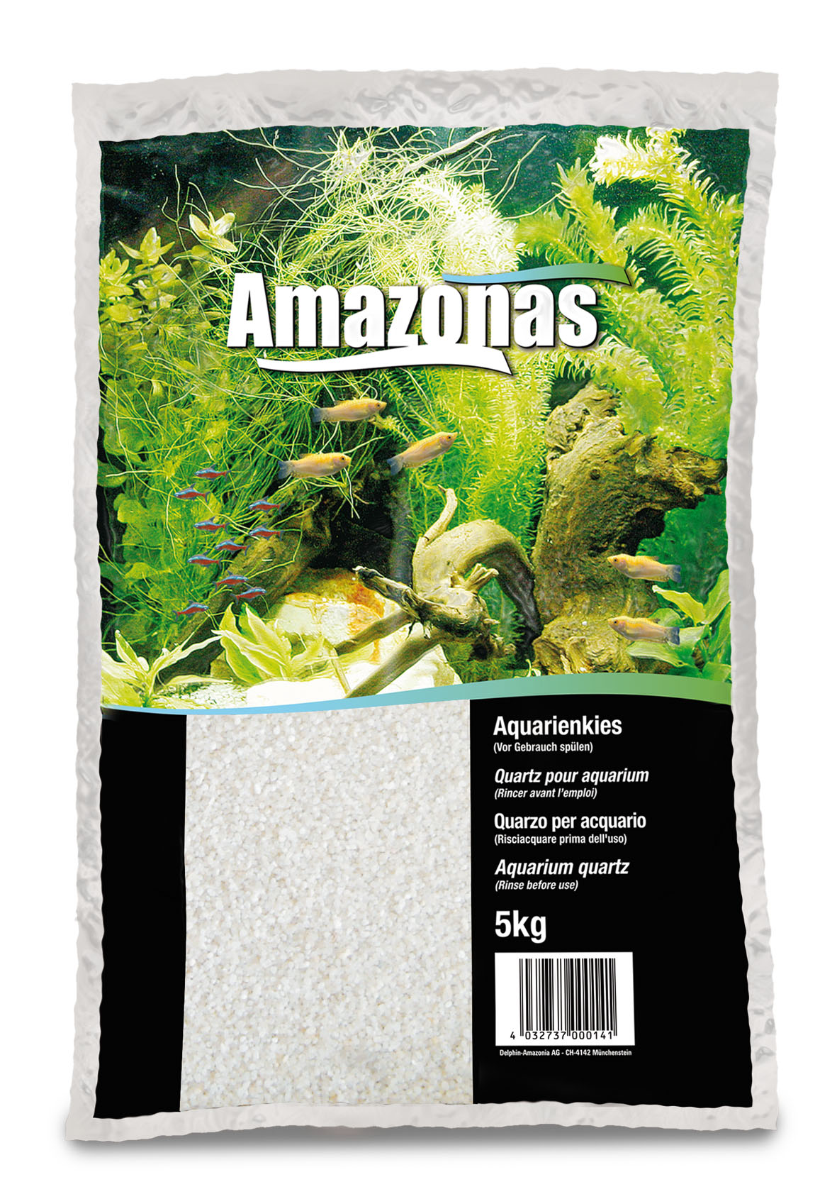 Amazonas Quarzsand weiss 0-1mm 5kg