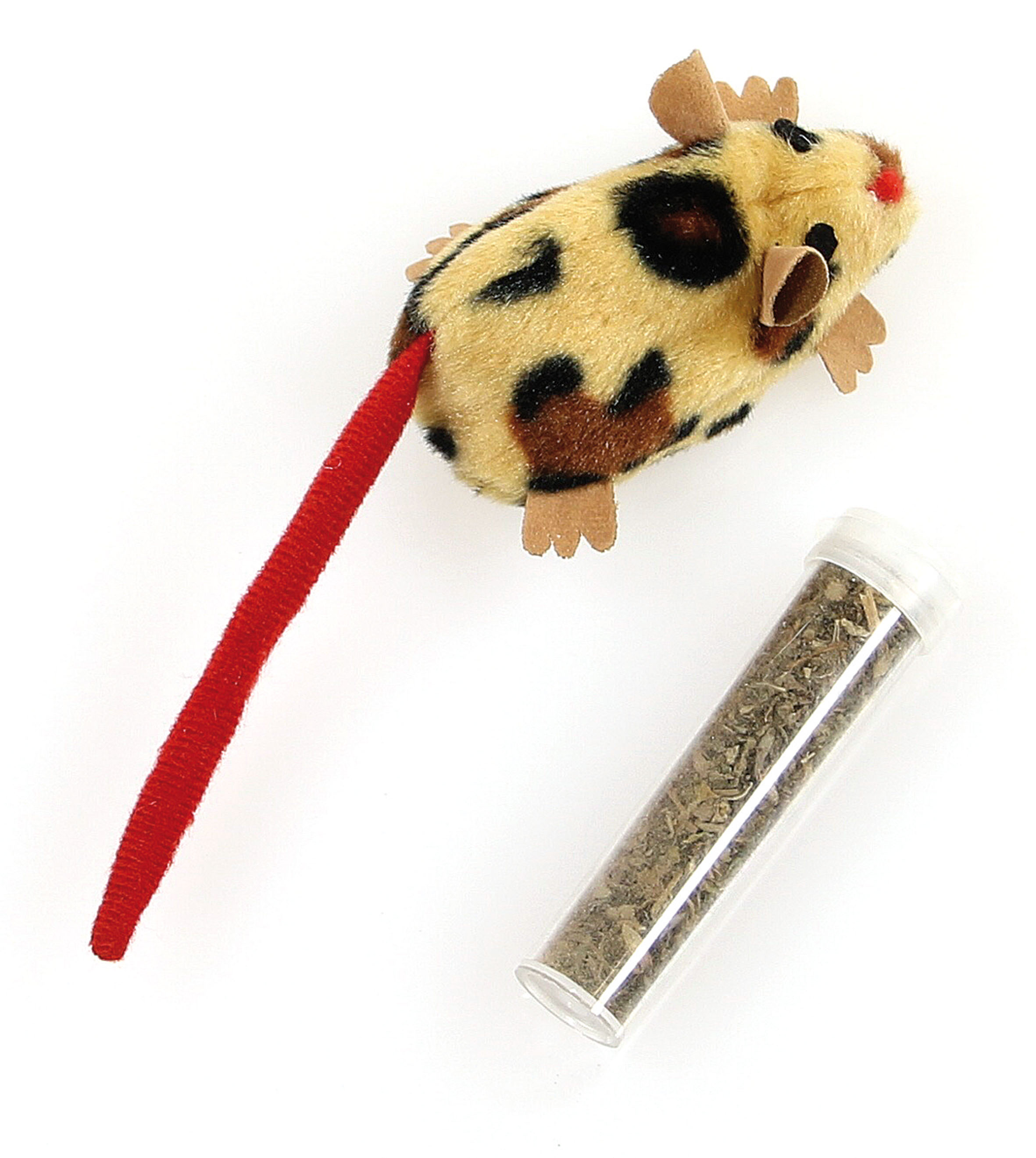swisspet Plüsch-Leuchtmaus, mit Catnip Trommel
