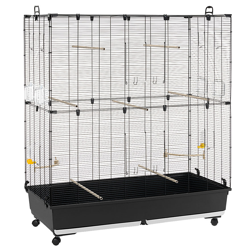 Ferplast Vogelheim Planeta large, schwarz