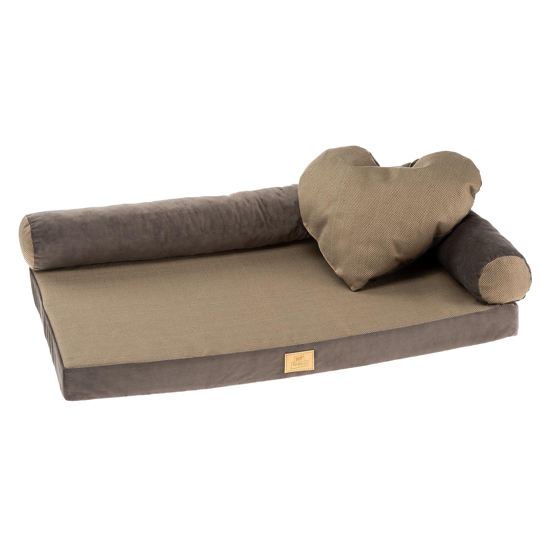 Ferplast Heimtierbett Tommy, braun