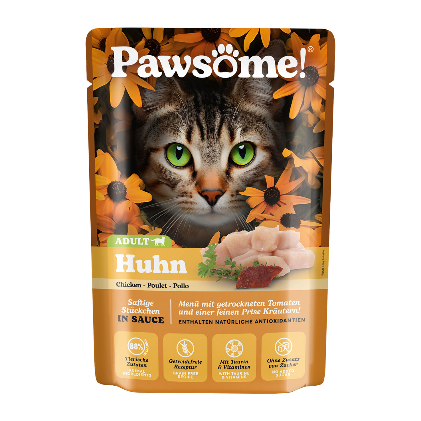 Pawsome Adult Huhn 85g