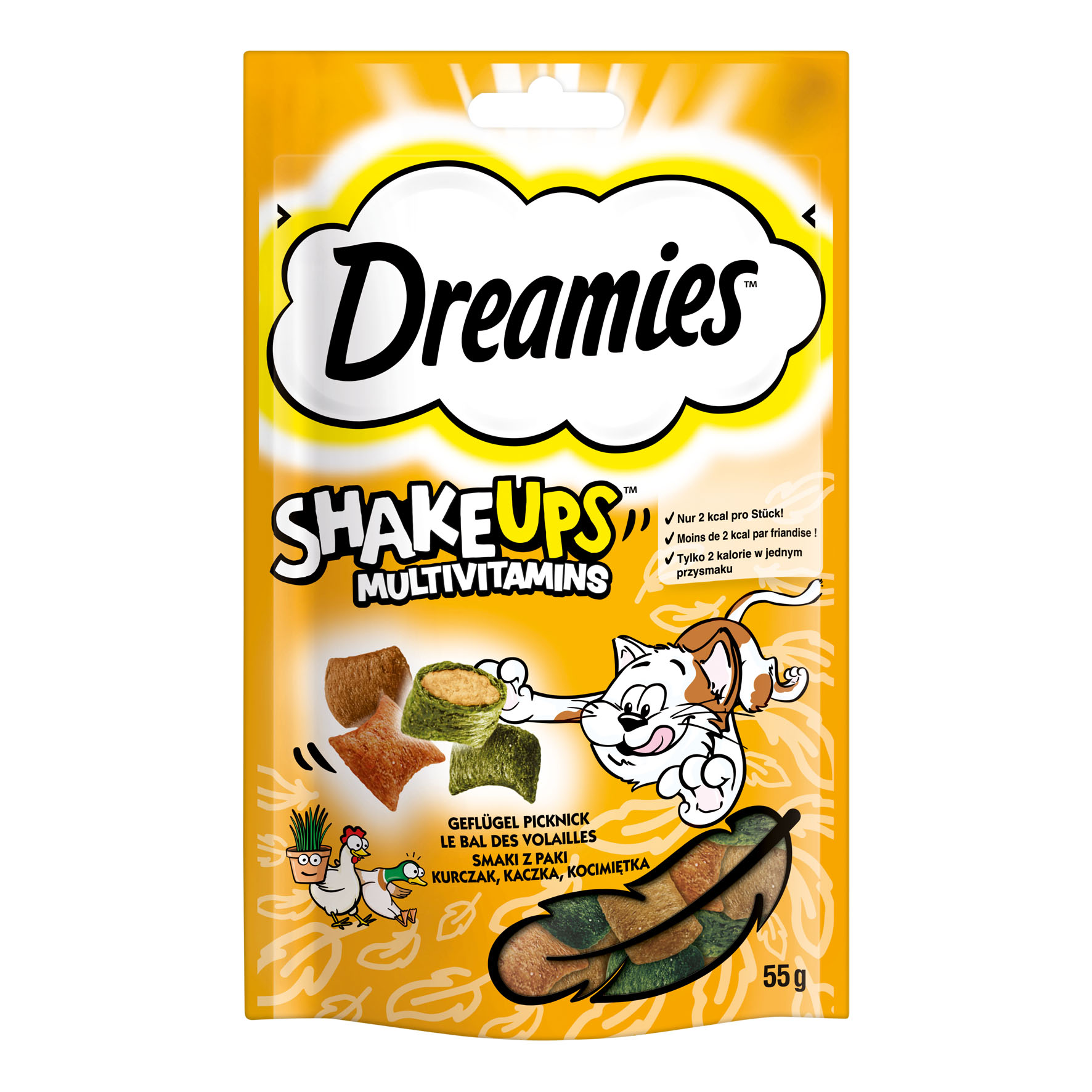 Dreamies Shake Ups volaille 55g