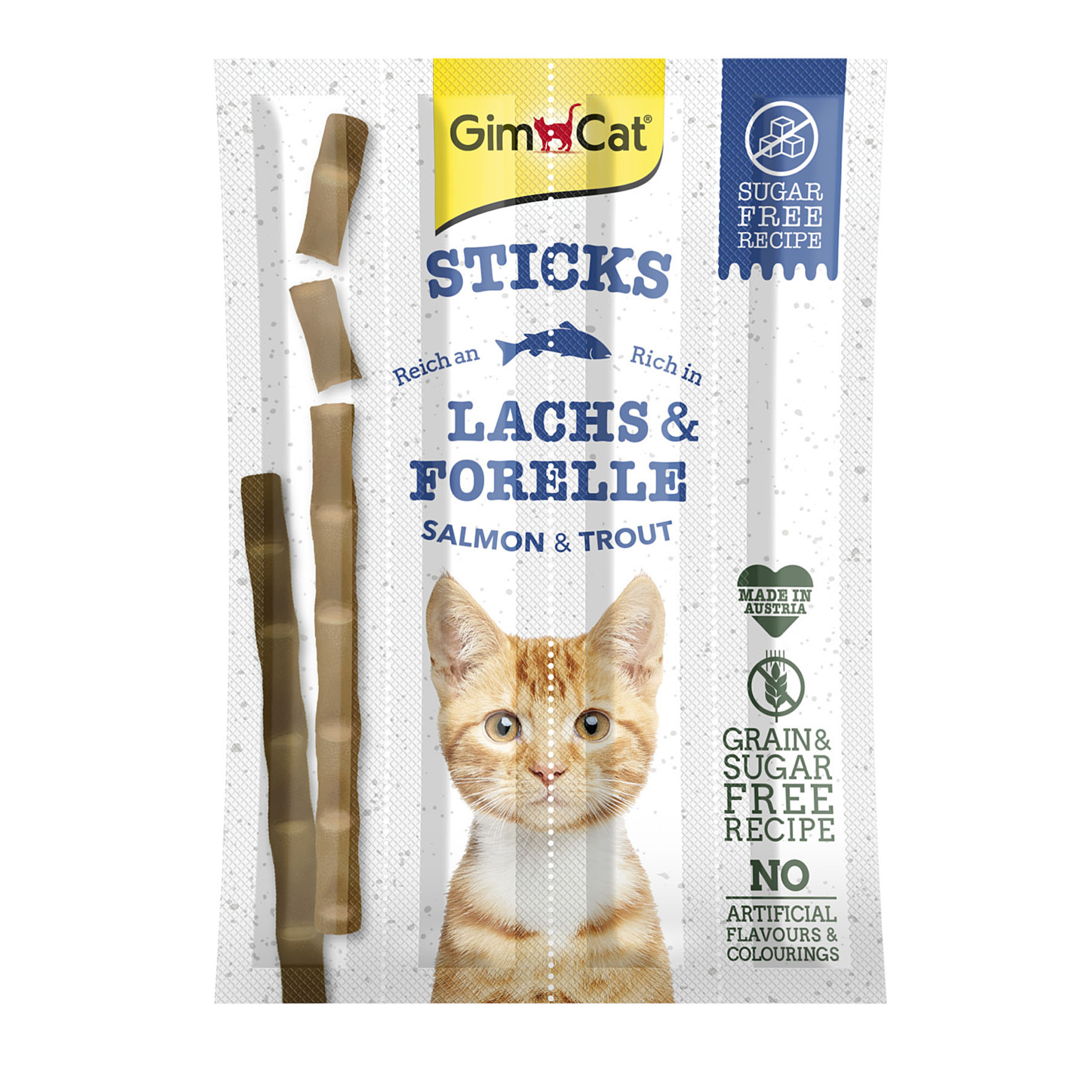 GimCat Sticks, ﻿﻿﻿saumon & truite