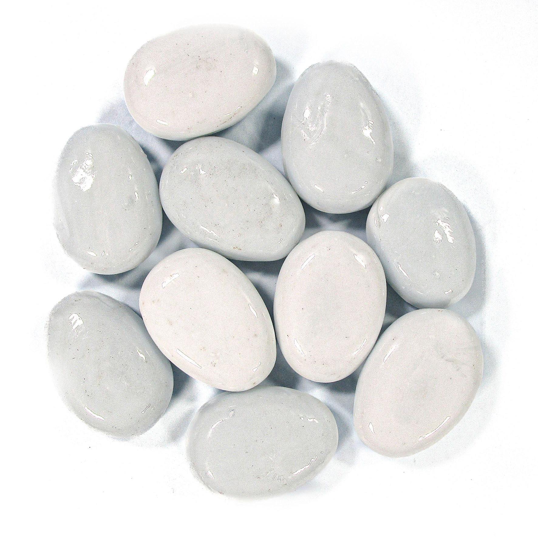 Orbit pepite di vetro, bianco, 0,75 kg