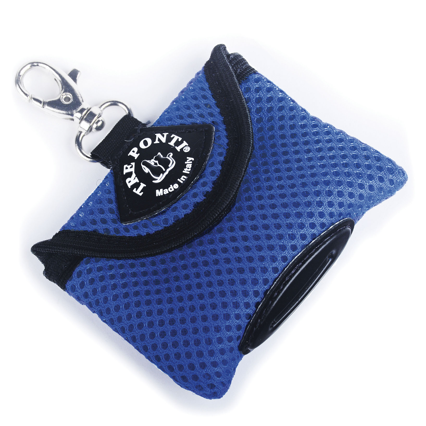 Tre Ponti Poop Bag Dispenser Blau, Grösse: 9x7x2.5cm