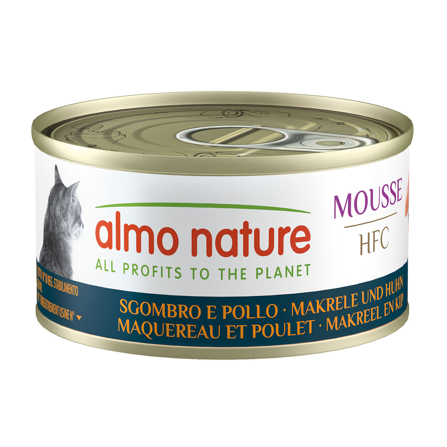 Almo HFC Mousse Adult Makrele & Huhn 70g