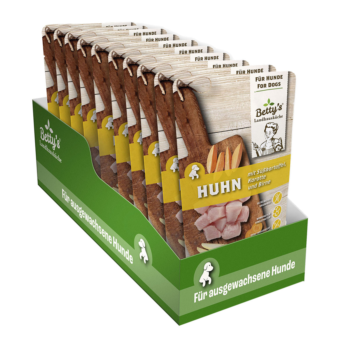 Betty's Cuisine de Campagne Poulet & Patates douces, 125g