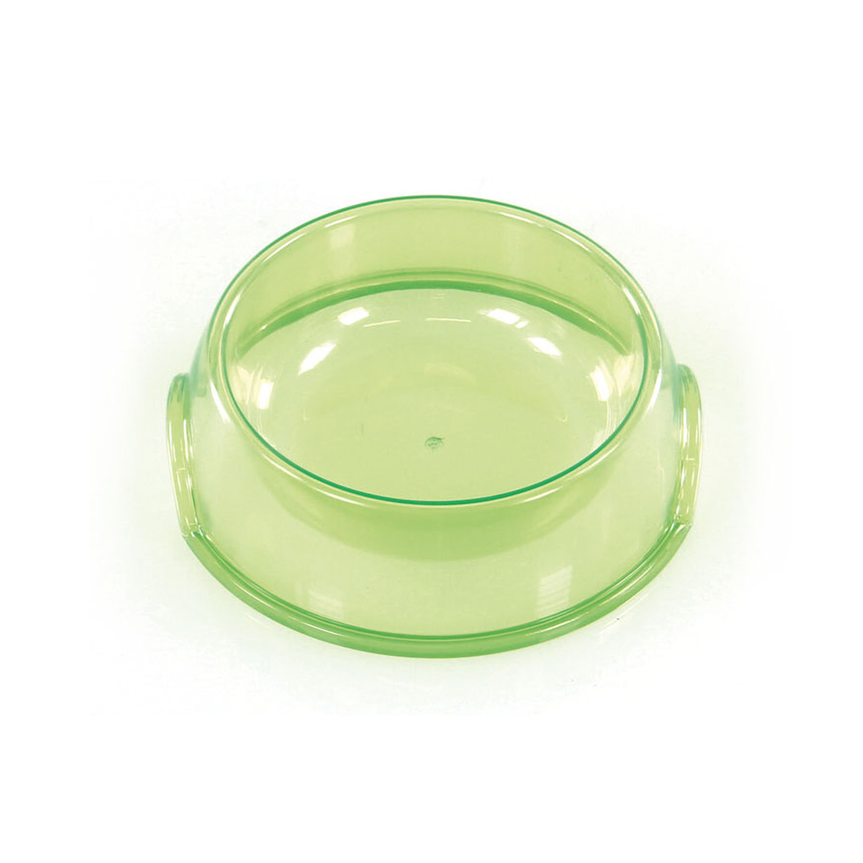 swisspet Mini Napf transparent rund, S, grün, 200ml