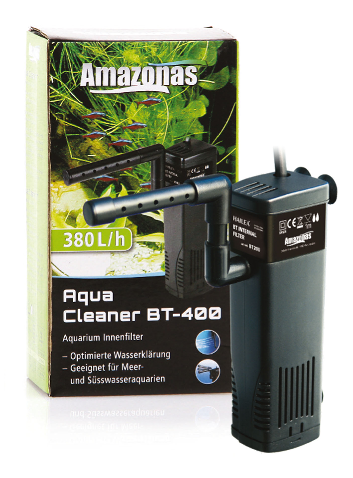 Amazonas filtre intérieur Aqua Cleaner BT, 200l/h – 1000l/h