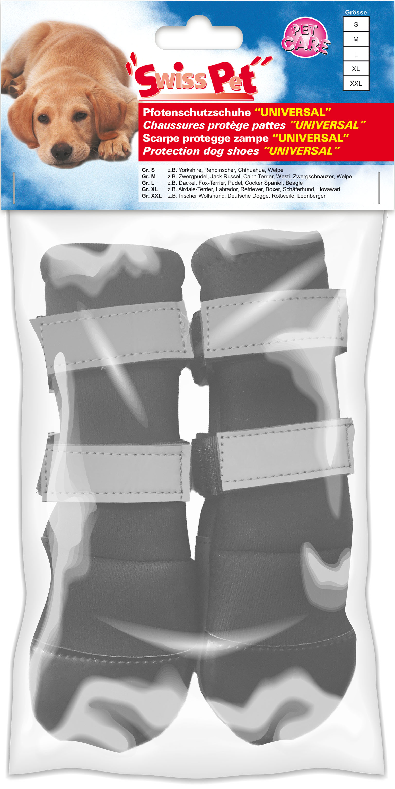 swisspet Scarpe protettive per zampe UNIVERSALI