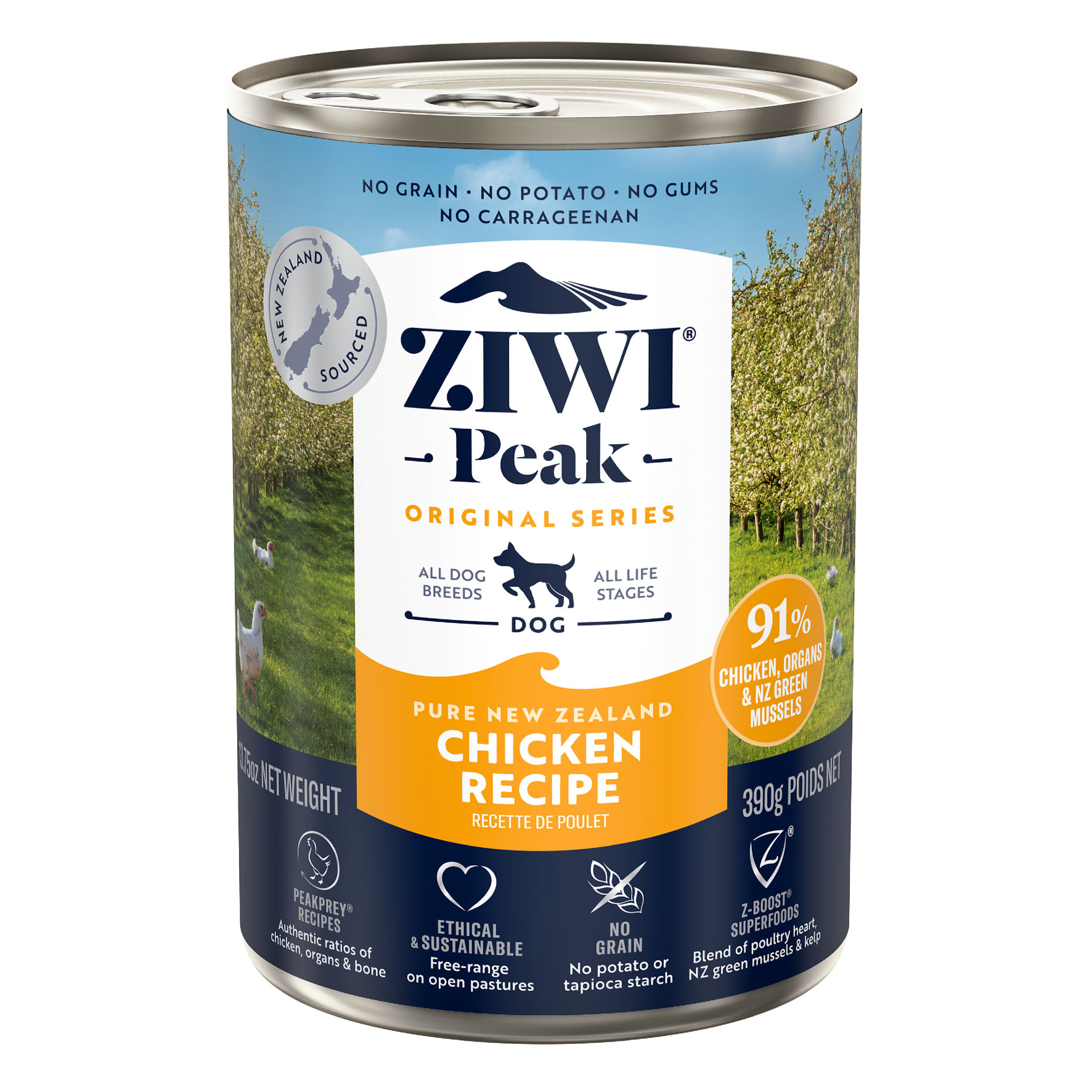 Ziwi Peak Original Chicken, 390g