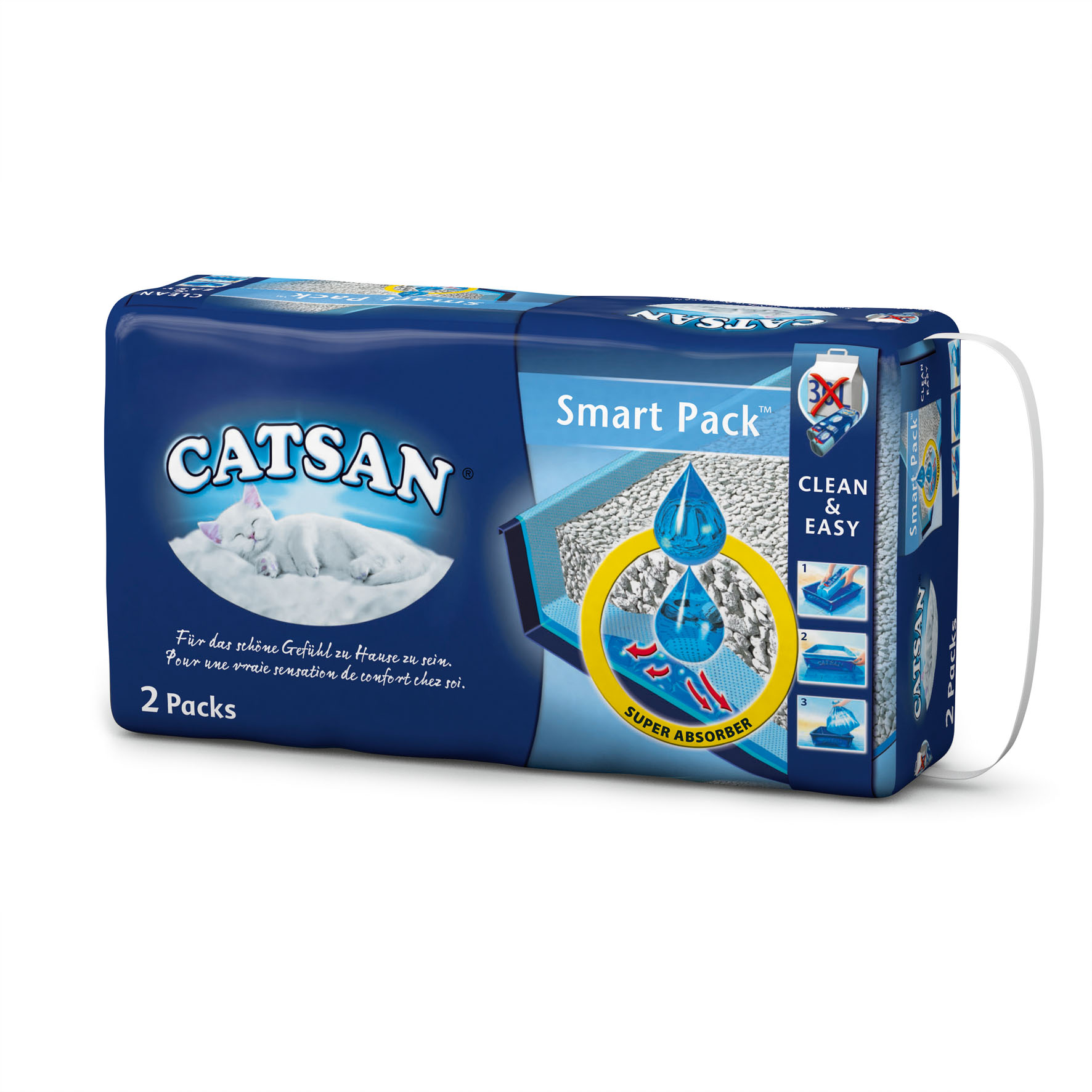 Catsan Smartpack 2x4L