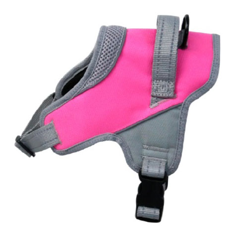 swisspet Geschirr Onyx, reflektierend, pink XS