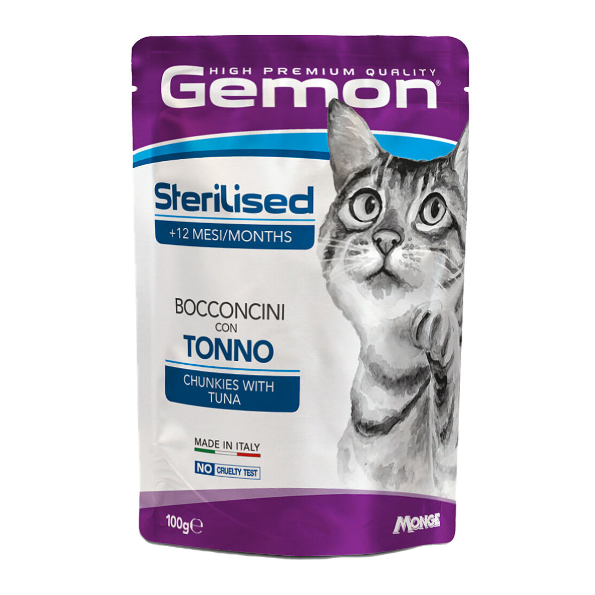 Gemon Cat Sterilised Tuna, 100g