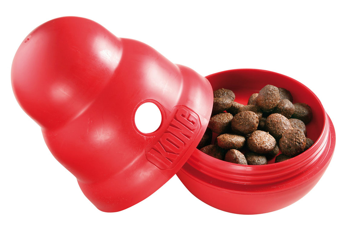 KONG Wobbler Snackball Hundespielzeug