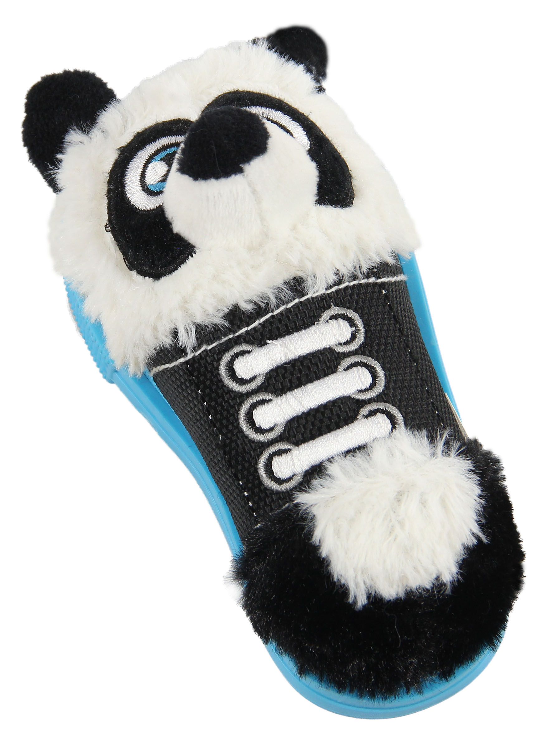 swisspet Chewshoe Panda, nero/bianco, senza squeaker