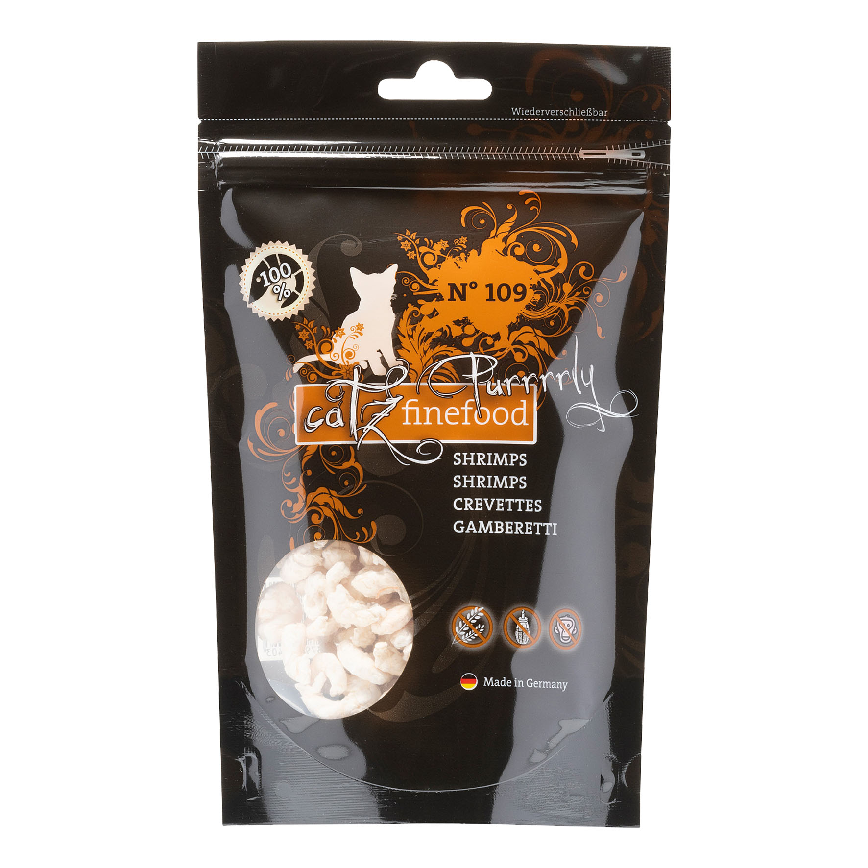 Catz Finefood Purrrrly No. 109 mit Shrimps