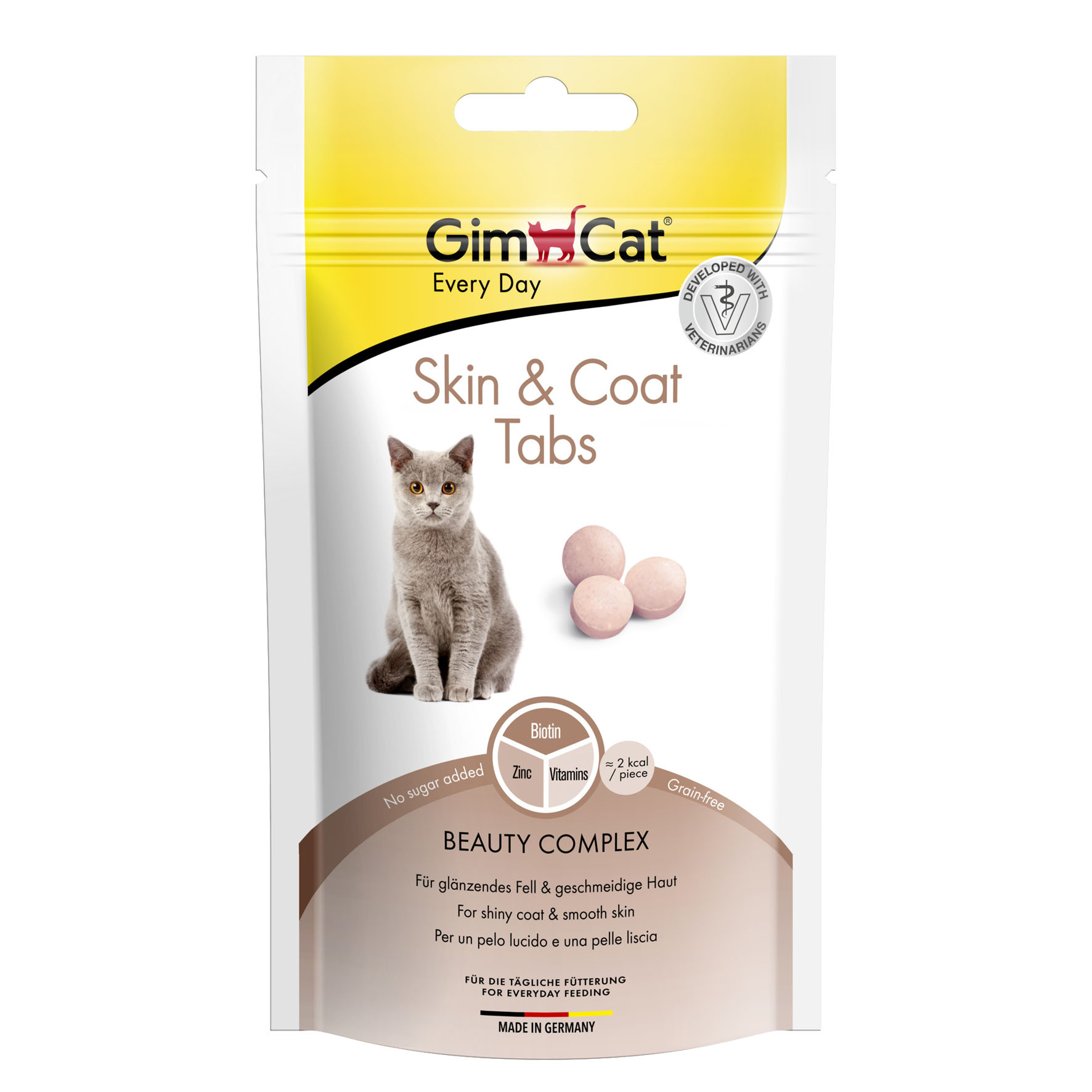 GimCat Skin & Coat Tabs, 40g