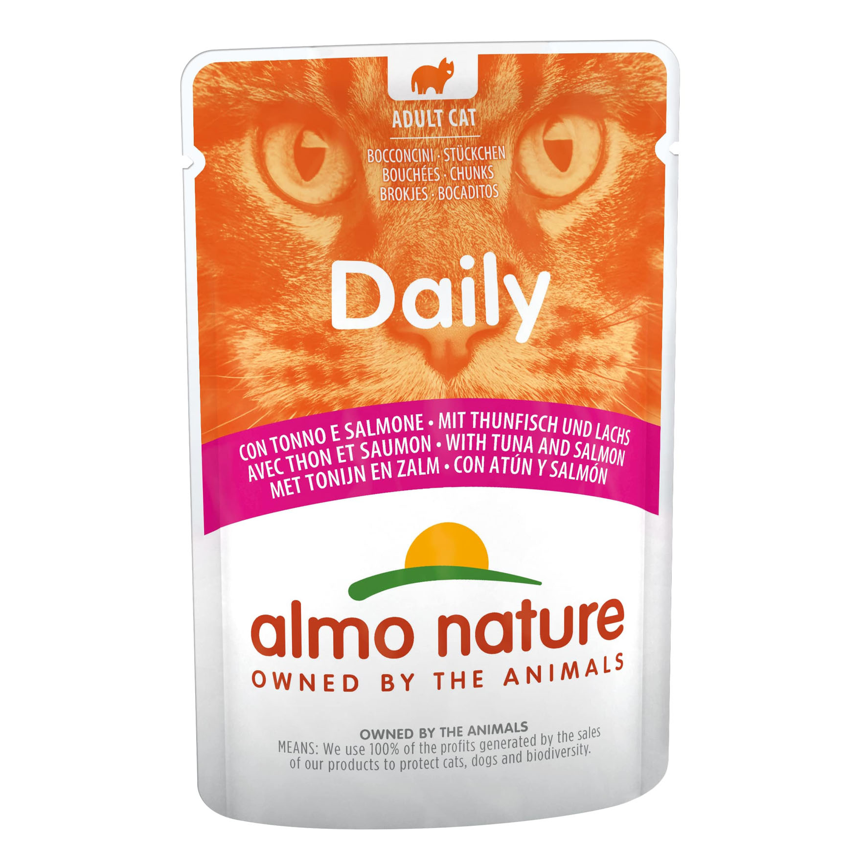 Almo Daily Adult Menu thon&saumon 70g