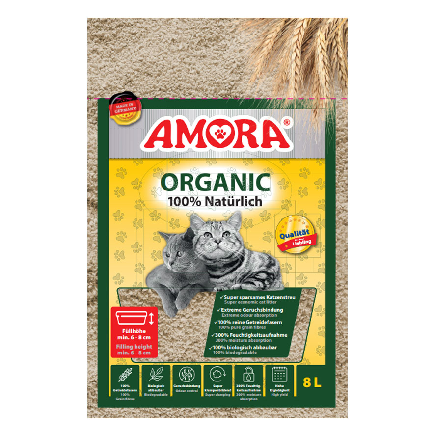 Lettiera per gatti Amora