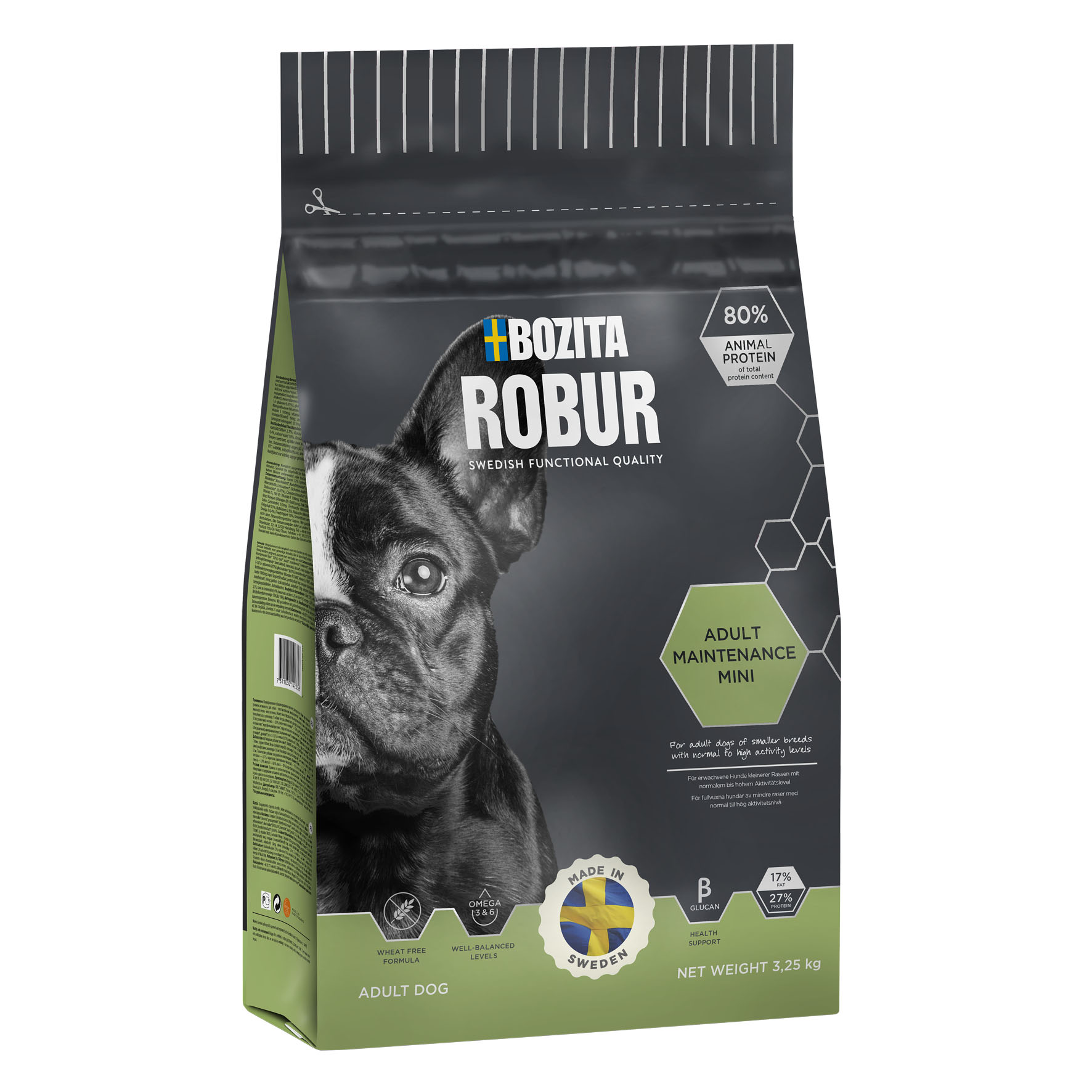 Bozita Robur Adult Mini 27/15, 3.25kg