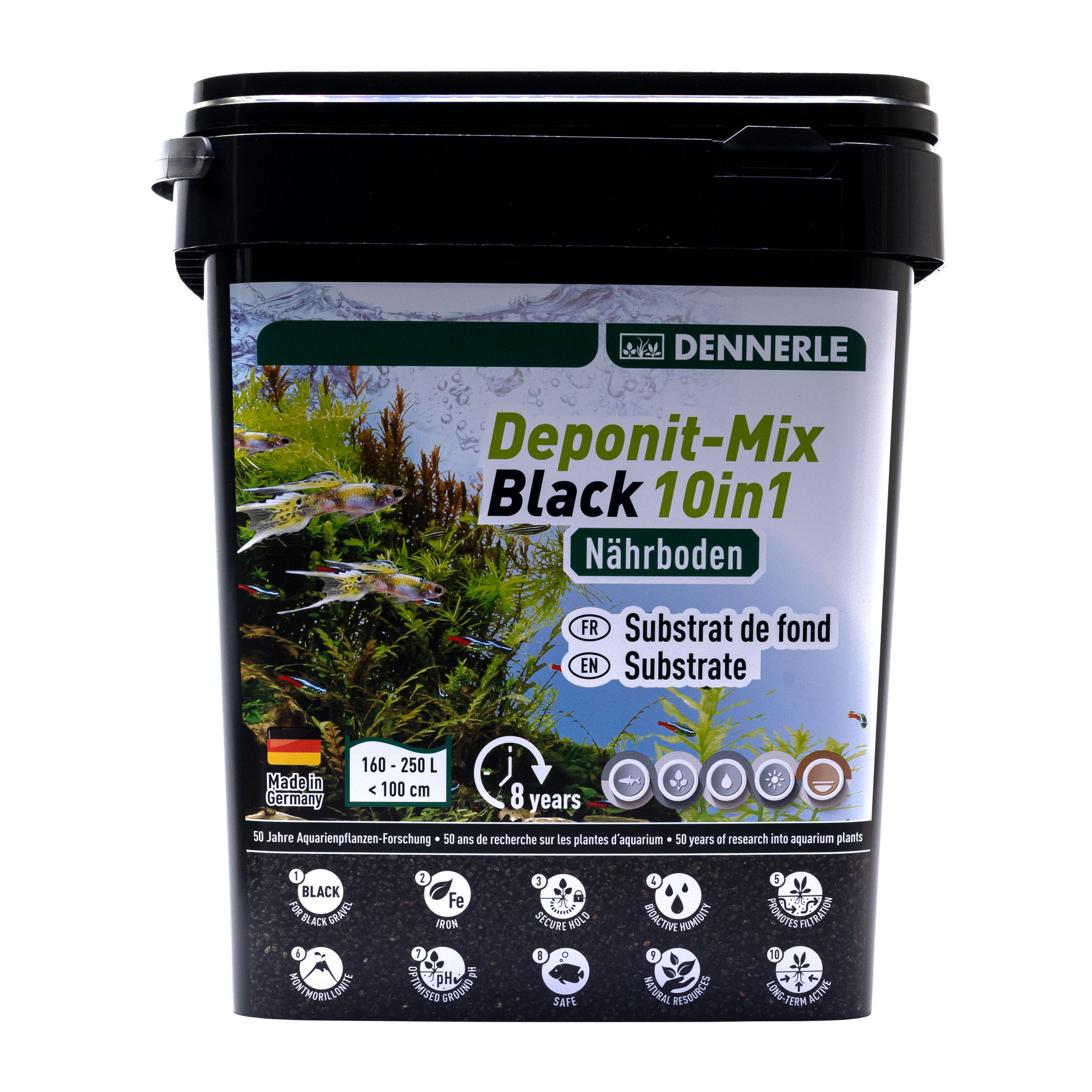 Dennerle DeponitMix Black 10in1, 9.6kg