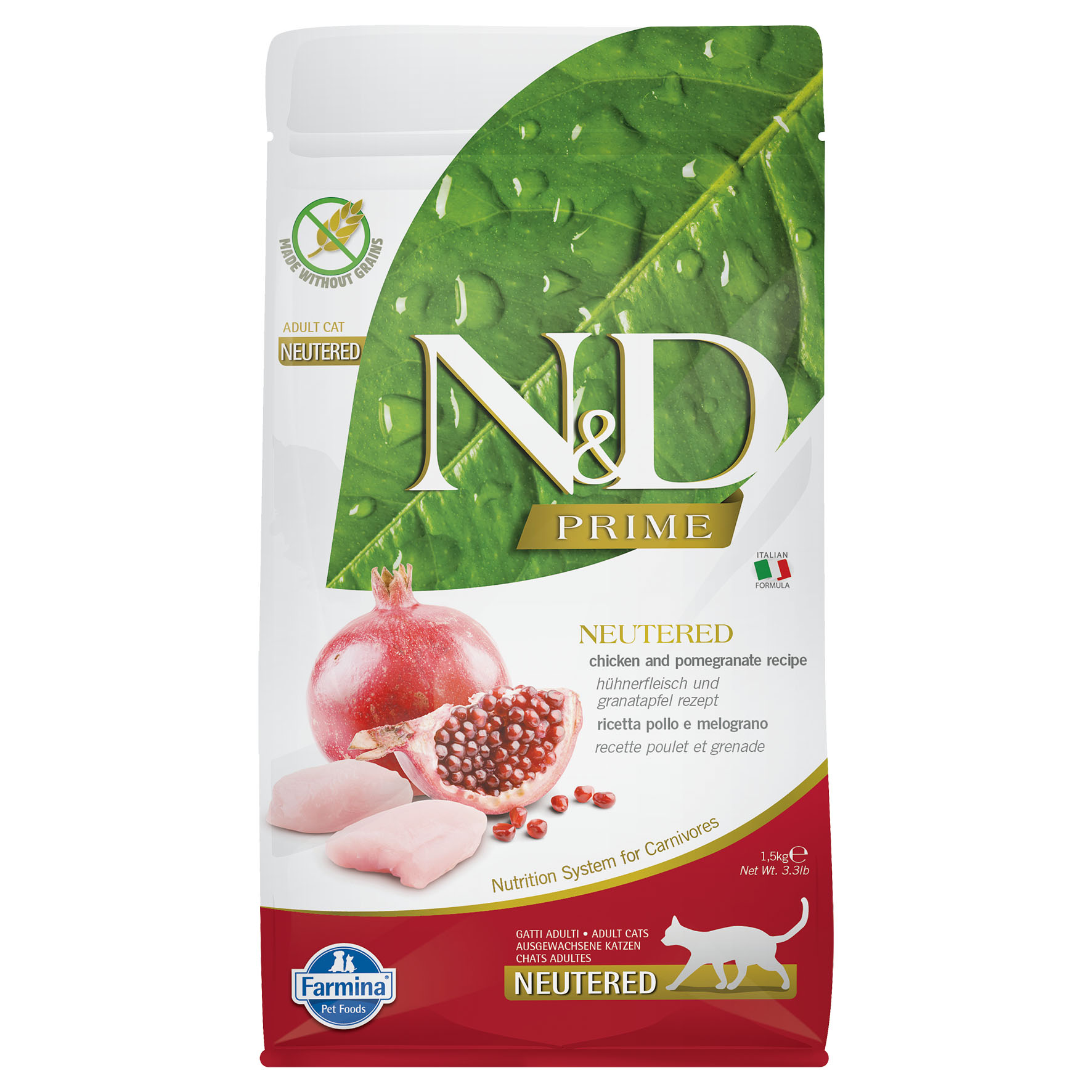 Farmina Cat Prime Adult Neutered Huhn, 1.5kg