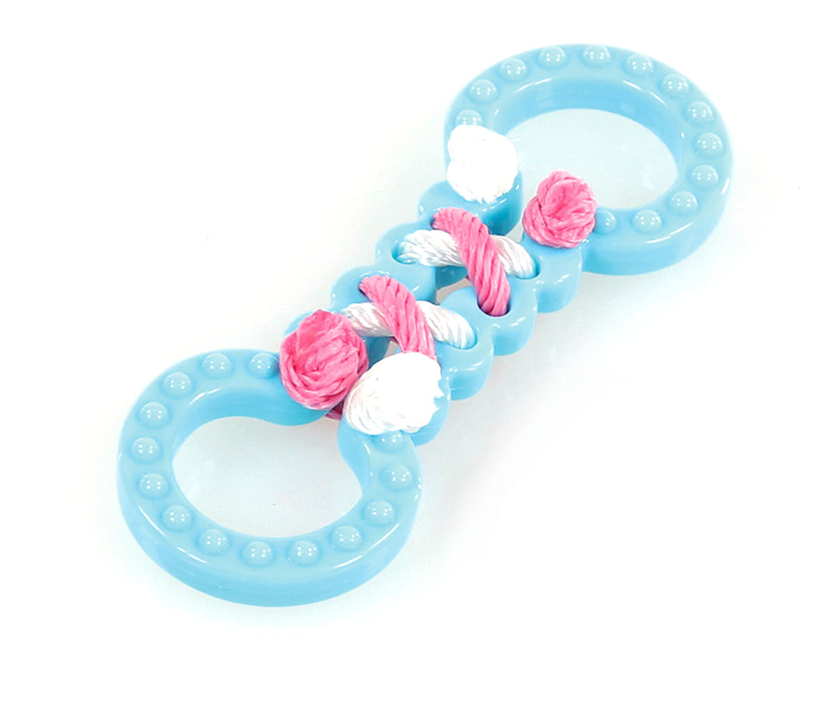 swisspet Puppy-Play anneau double, bleu clair