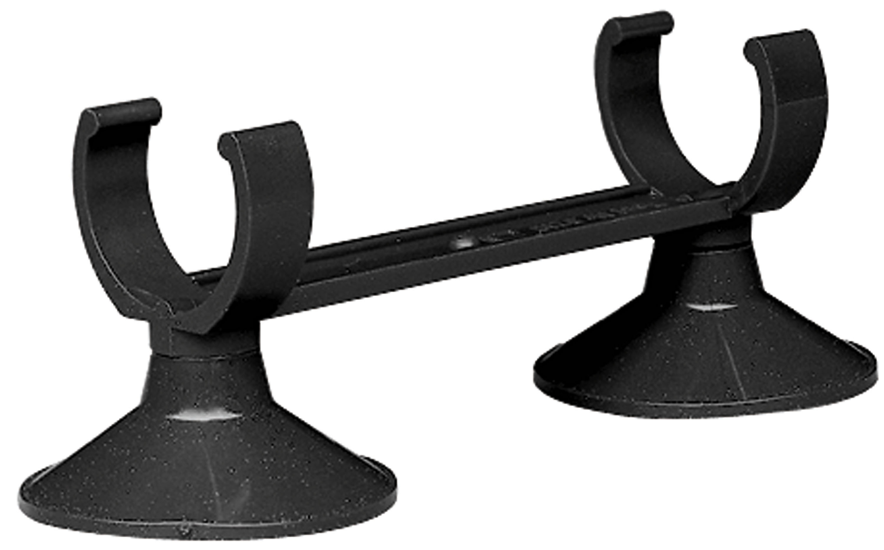 Zweifachsauger für Heizer, schwarz