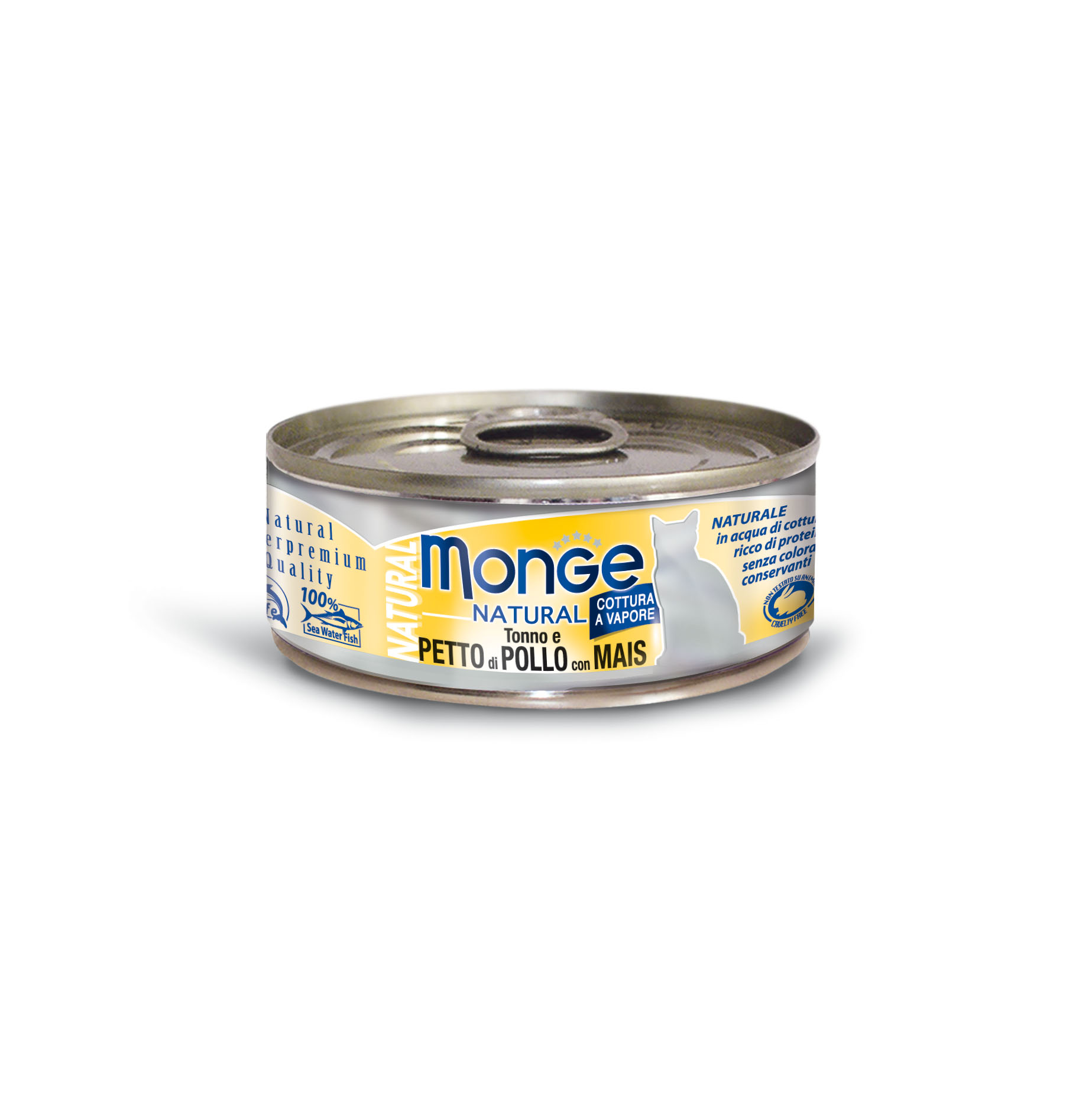 Monge Natural Cat con carne e pesce, 80g