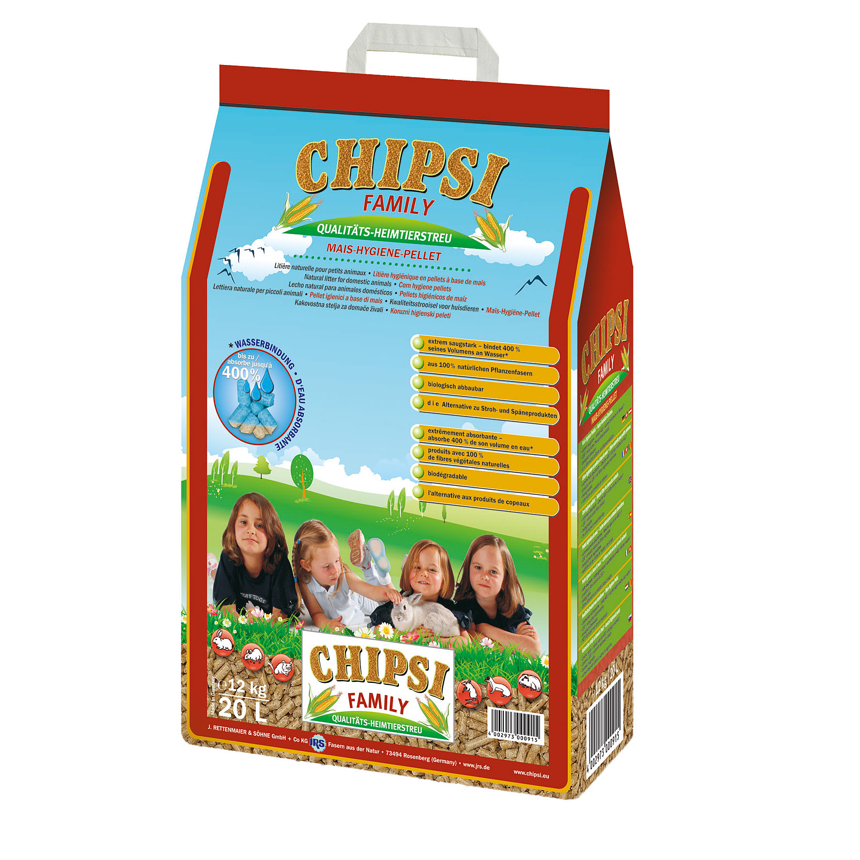 Chipsi Bedding Family 20L