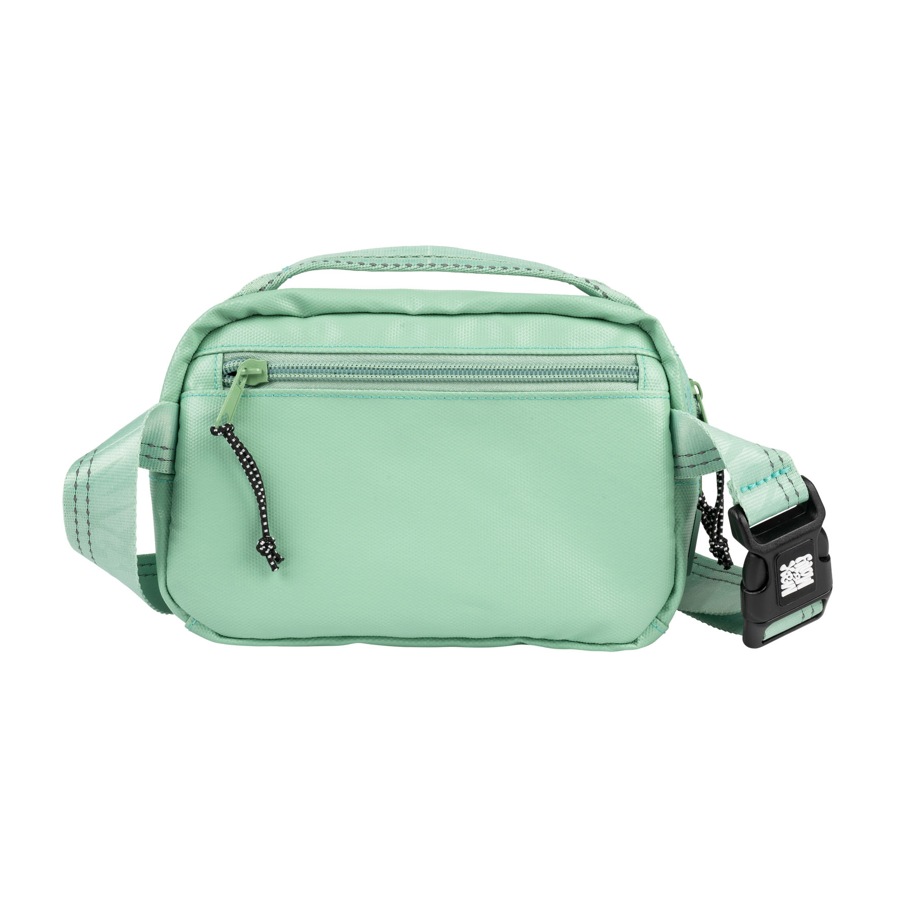 Max&Moll Hundetasche Matrix 2.0 jadegrün, L:18cm H:12cm B:6cm, Gurtt:125cm