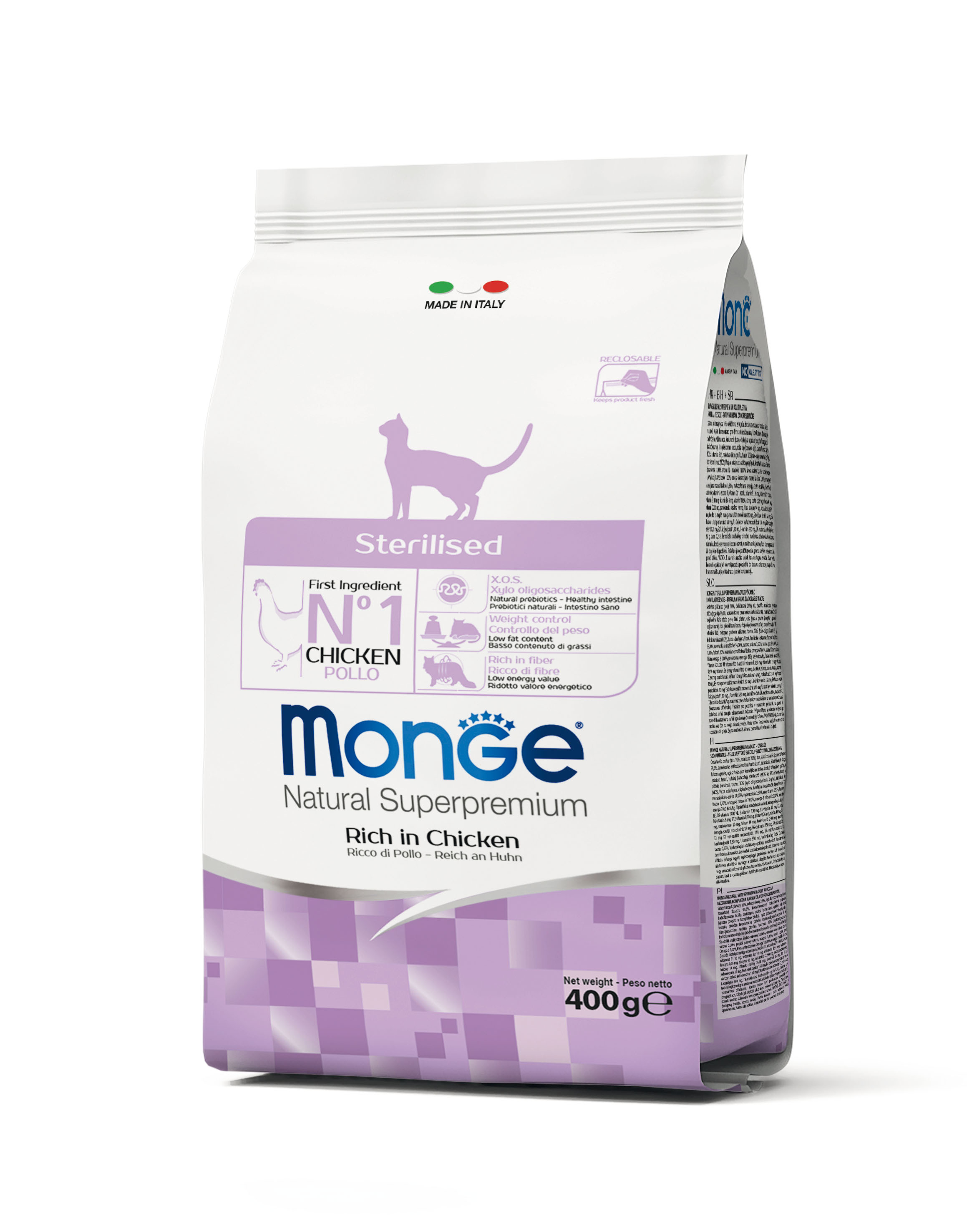Monge Katze Sterilisiert Huhn