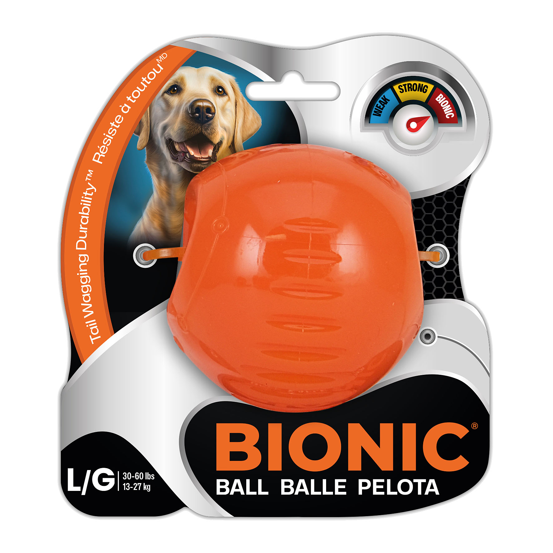 Bionic Ball L, 13x7.5x15cm