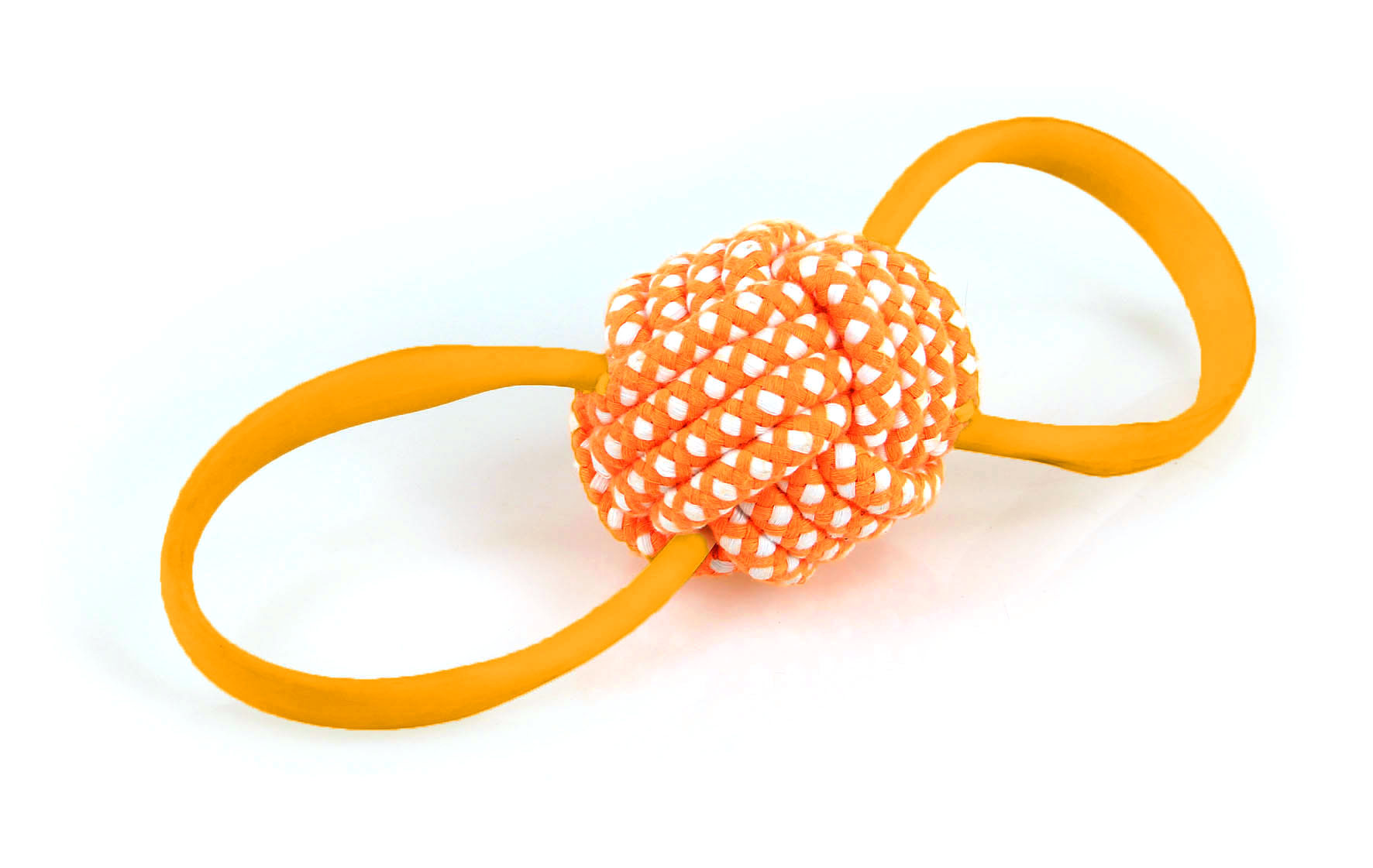 swisspet Spangy Ball, orange, ø8cm, 32cm