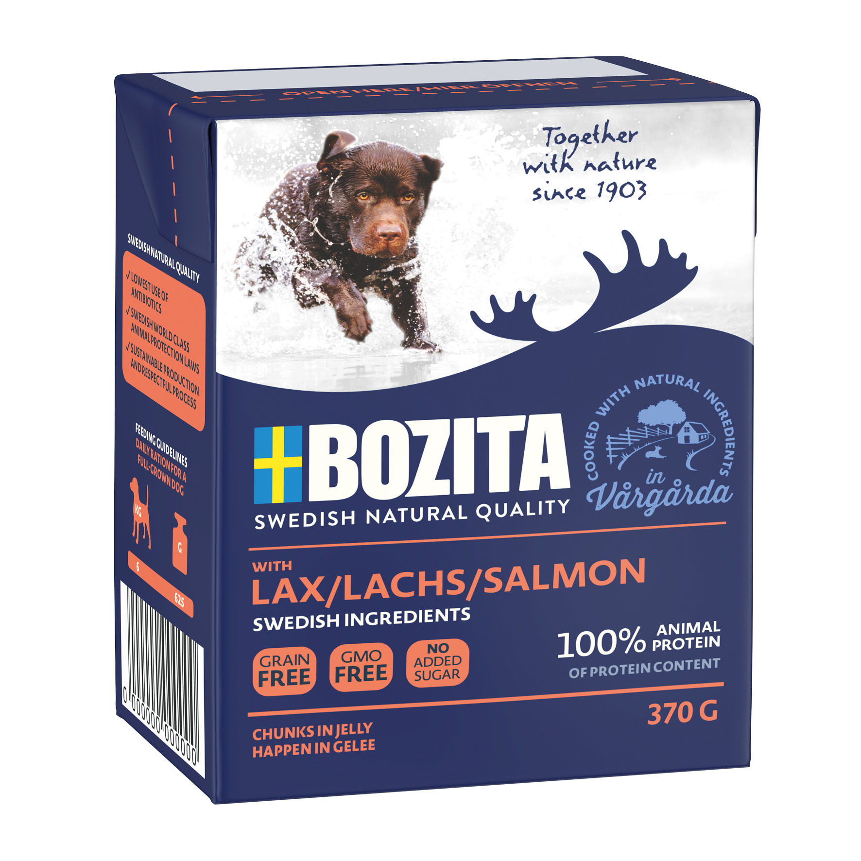 Bozita Boucheées en gelée Saumon, 370g