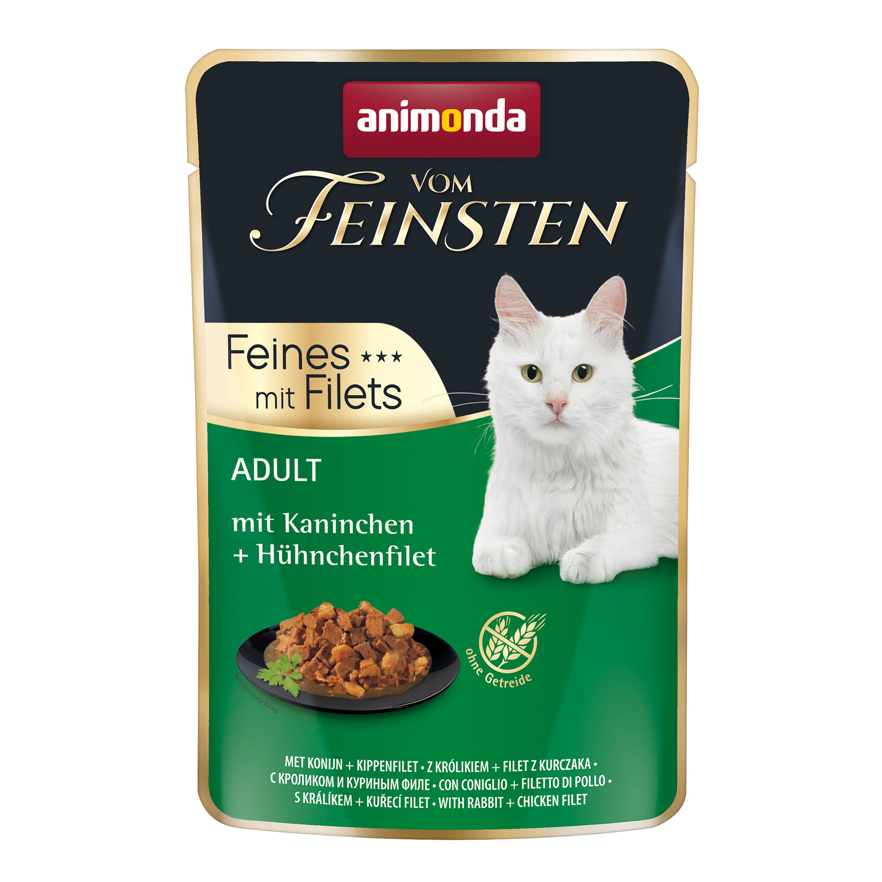 Animonda Vom Feinsten Kaninchen & Hühnchenfilet, 85g