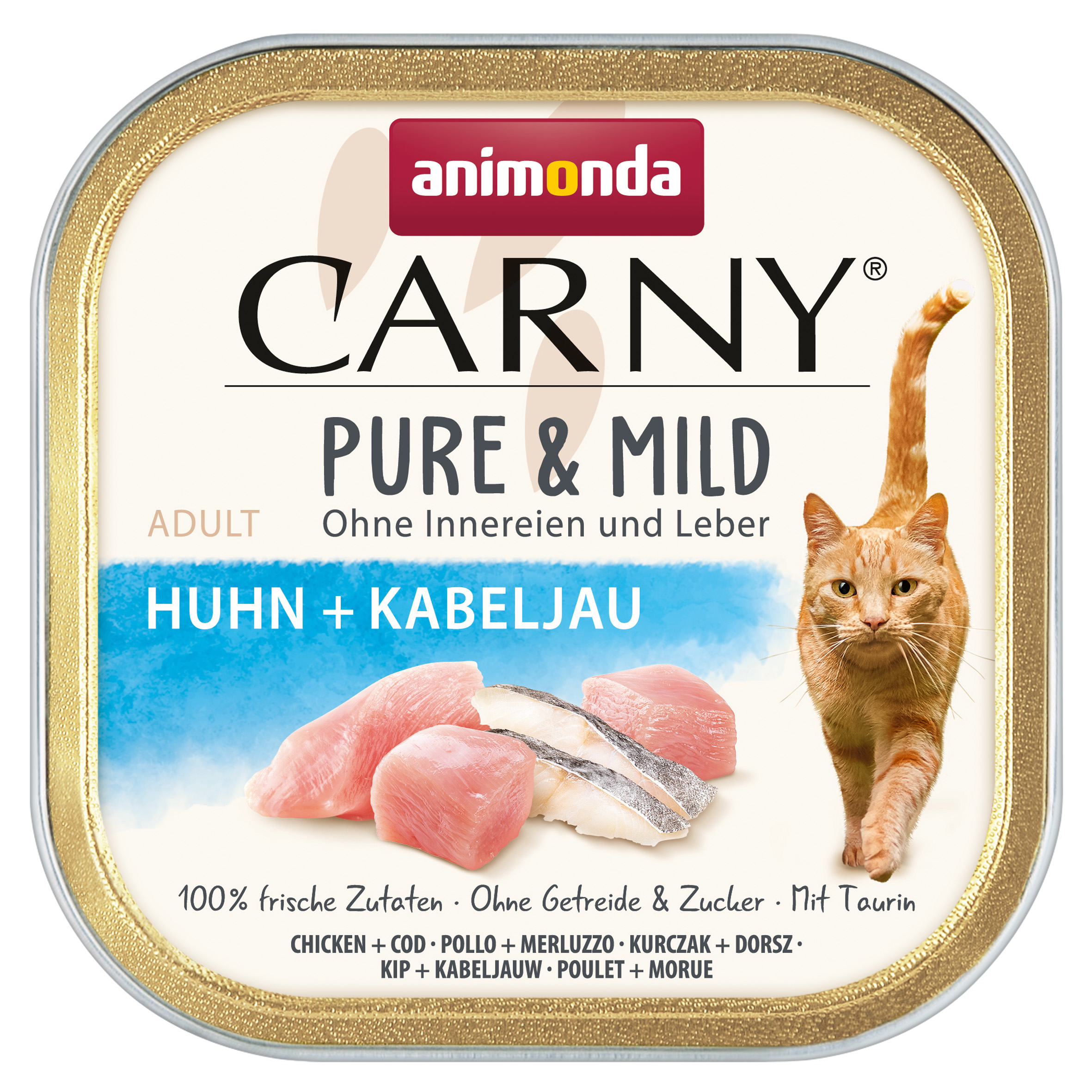 Foodwaste-Carny Adult Pure & Mild poulet + cabillaud, 100g